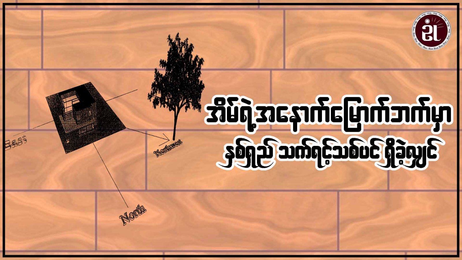 အိမ်ရဲ့အနောက်မြောက်ဘက်မှာ နှစ်ရှည်သက်ရင့်သစ်ပင်ကြီးရှိခဲ့လျှင်